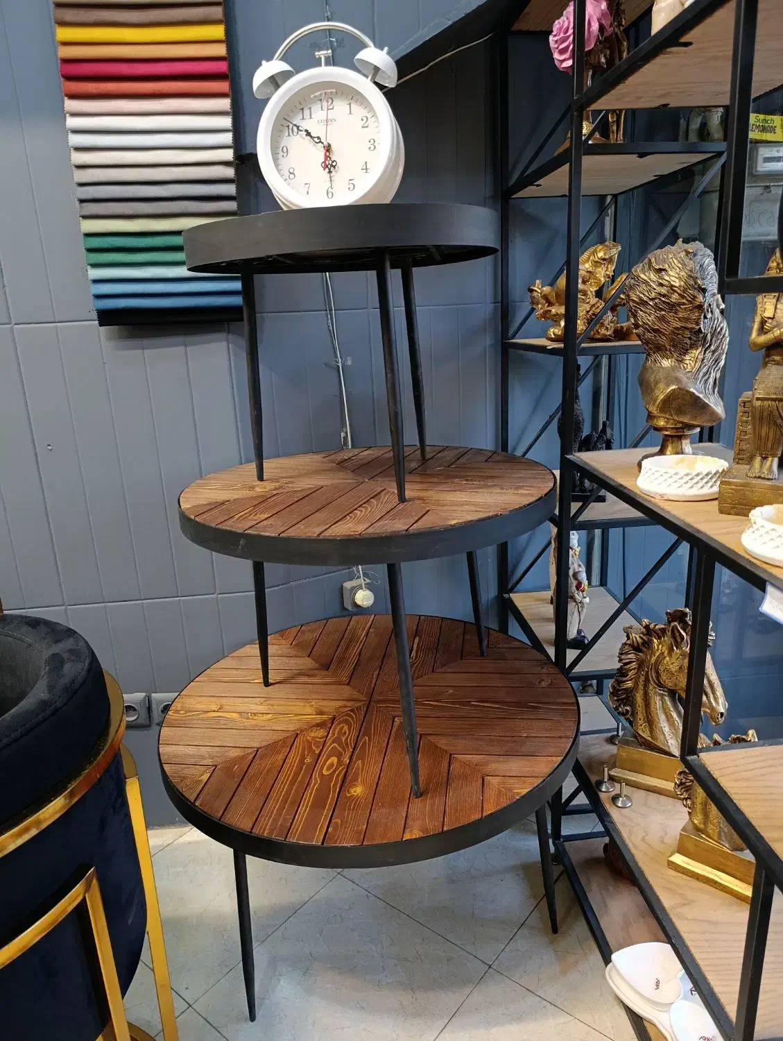 جلومبلی مدل چوب ترکیب فلز باچوب کنسول نهارخوری|مبلمان خانگی و میز عسلی|مشهد, ولیعصر (شهرک غرب)|دیوار