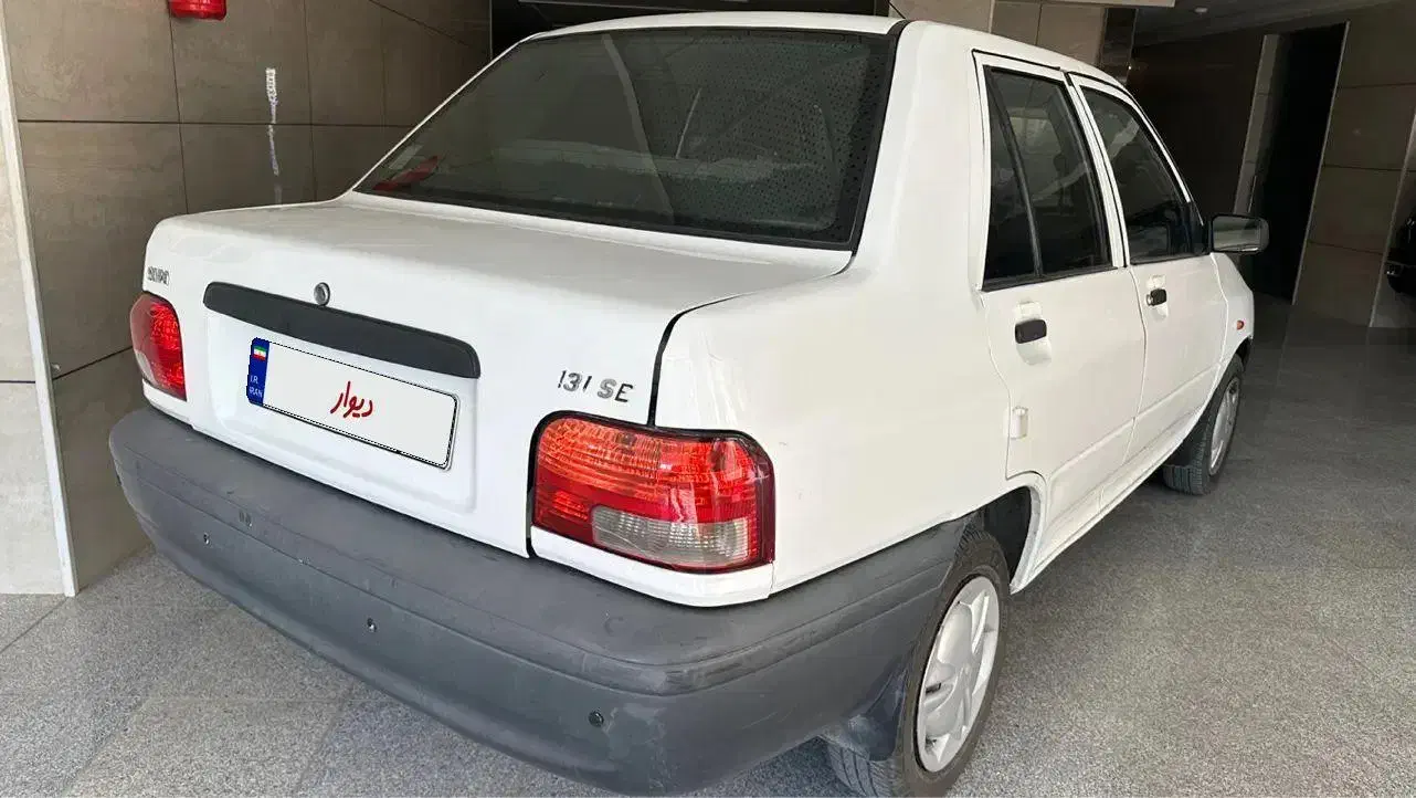 پراید 131SE مدل ۹۸ سفید دوگانه دستی|خودرو سواری و وانت|یزد, |دیوار
