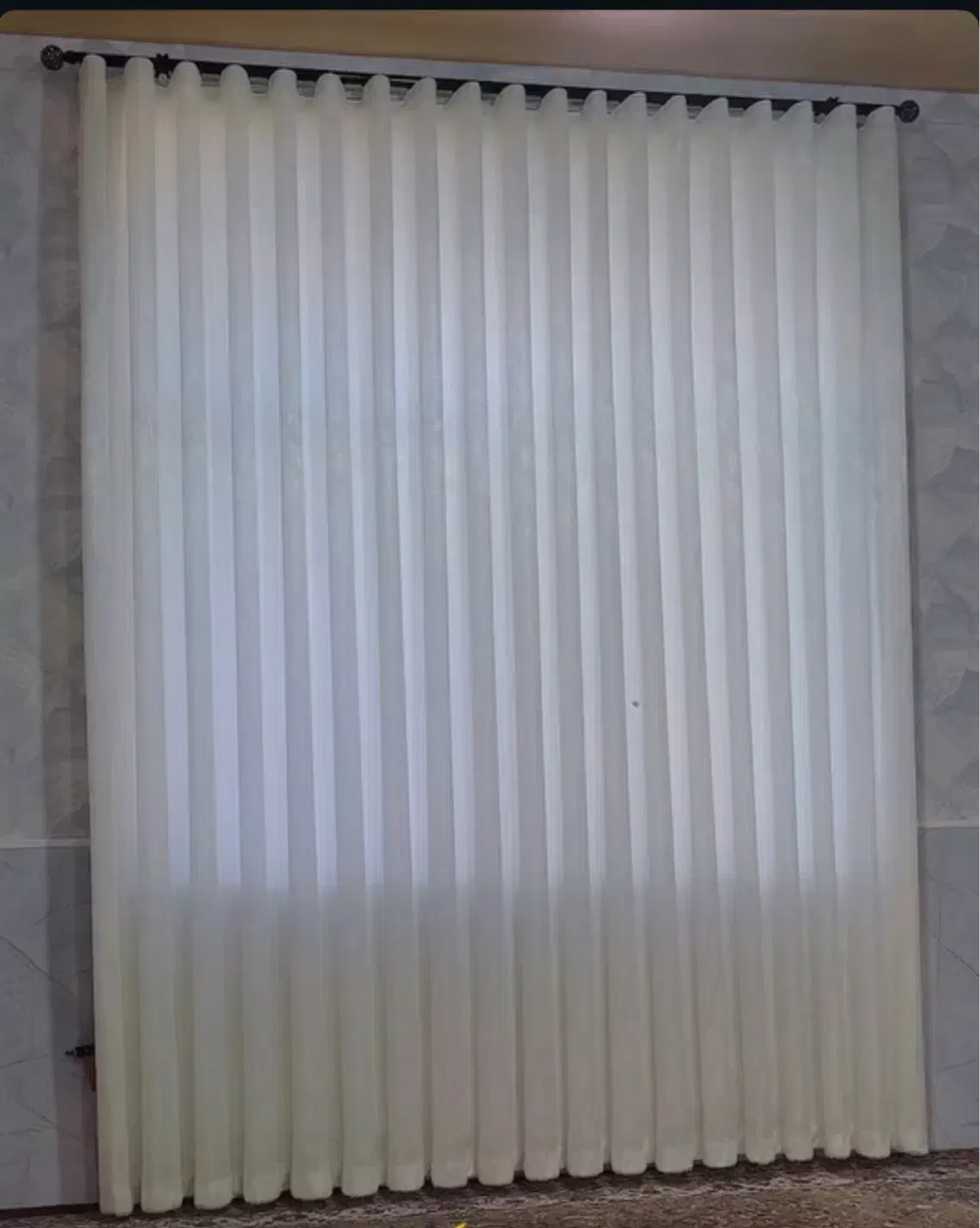 پرده حریر شاین لوکس|پرده، رانر، رومیزی|رشت, امین الضرب|دیوار