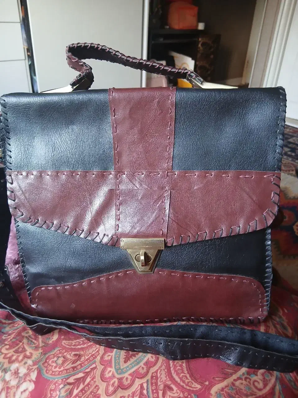 کیف مجلسی چرم|کیف، کفش، کمربند|ری, سرتخت|دیوار