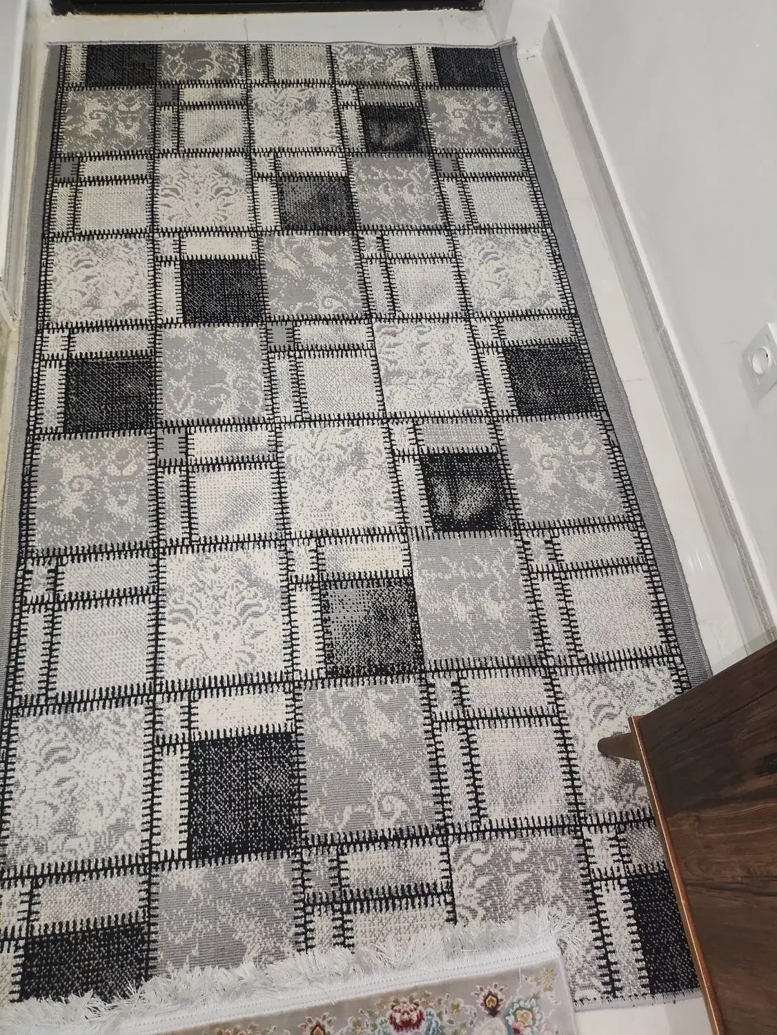 سه تکه گلیم|گلیم، جاجیم، گبه|پرند, فاز ۶|دیوار