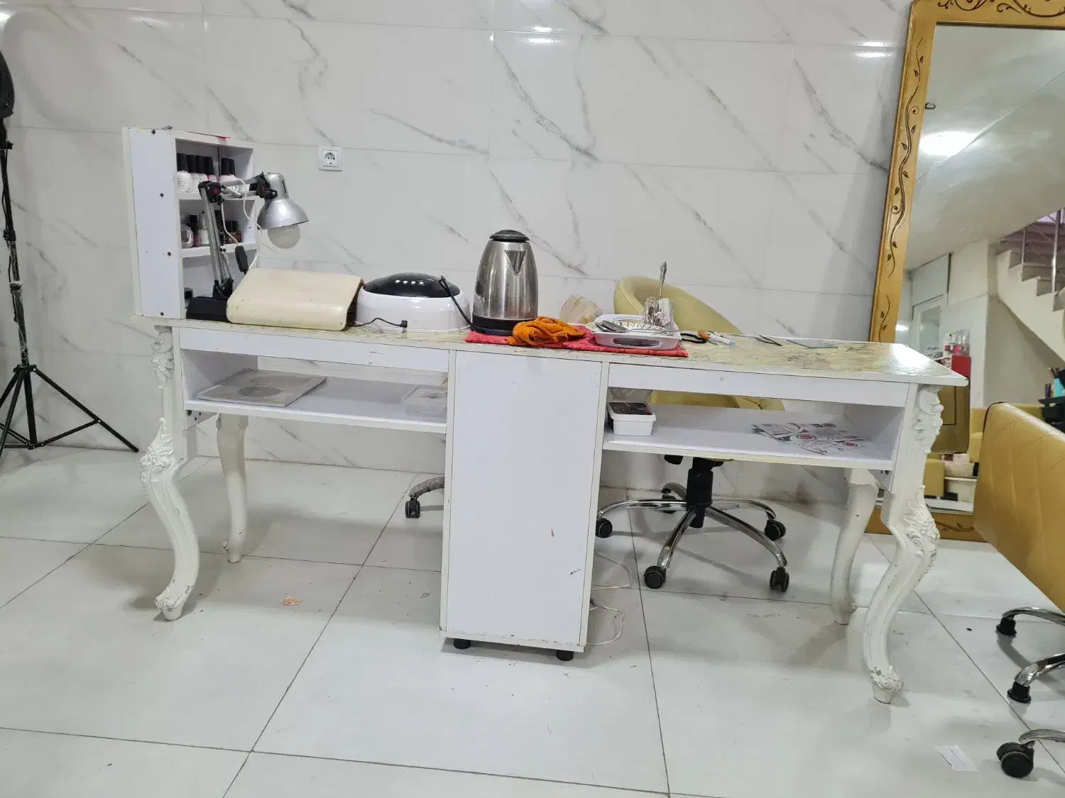 وسایل آرایشگاه در حدنو همشون بفروش میرسه|آرایشگاه و سالن‌های زیبایی|مشگین شهر, |دیوار