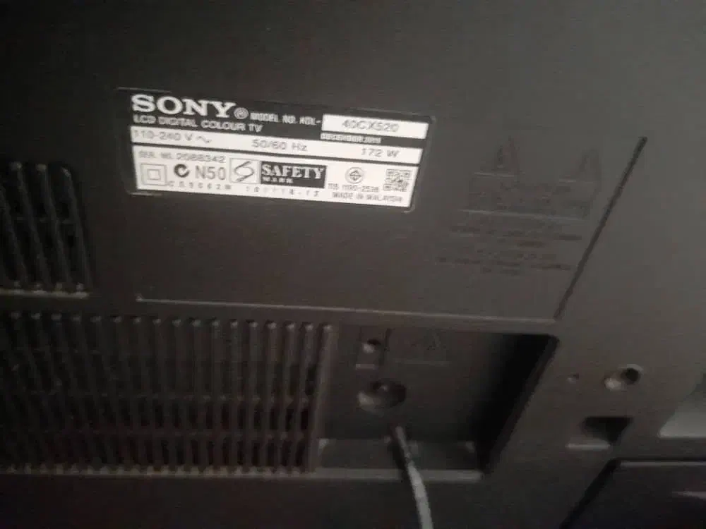 ۴۰اینچ سونی|تلویزیون و پروژکتور|چمستان, |دیوار