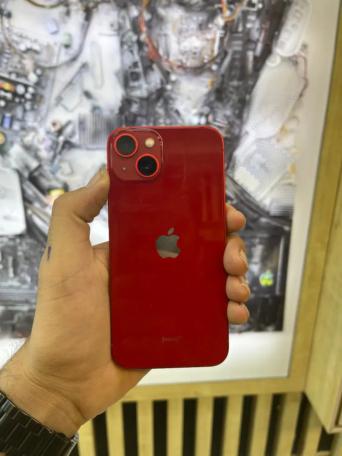 ایفون 13نرمال رنگ قرمز 128گیگ پارت نامبر ZAA|موبایل|اصفهان, احمدآباد|دیوار