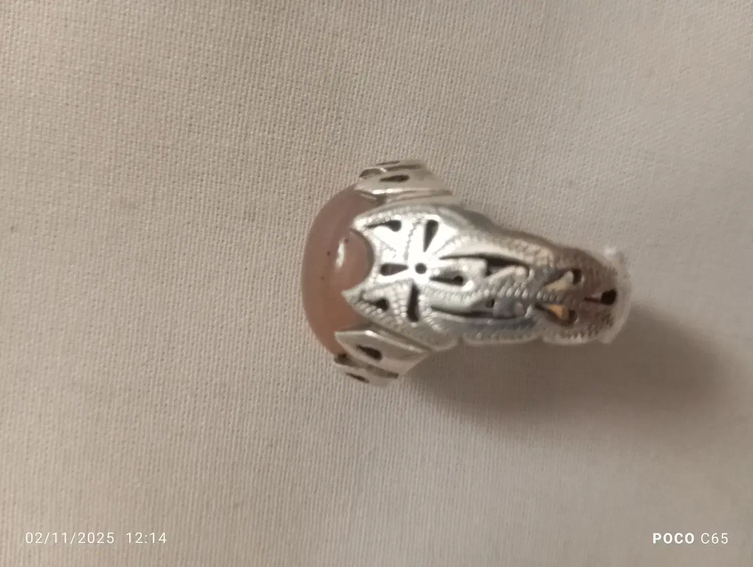 انگشتر عقیق قدیمی بارکاب دست ساز|جواهرات|رضویه, |دیوار