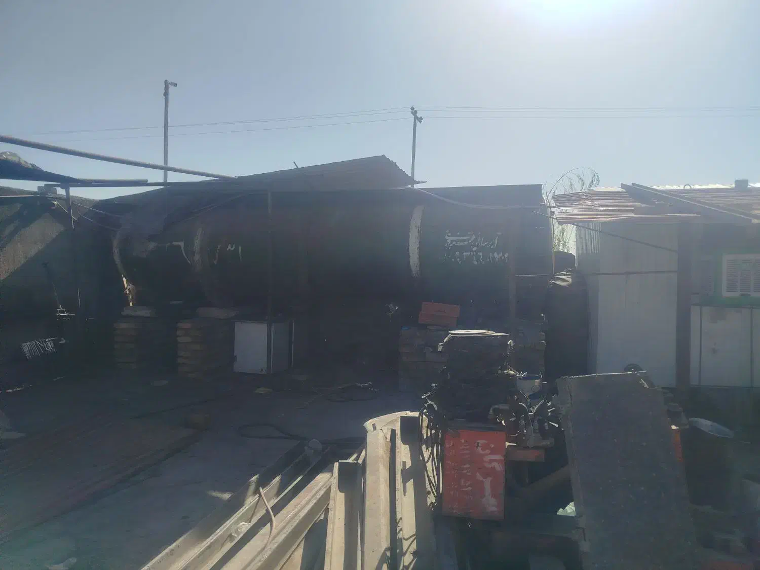 تانکر ۱۲هزارتایی ده چرخ|مصالح و تجهیزات ساختمان|قزوین, |دیوار