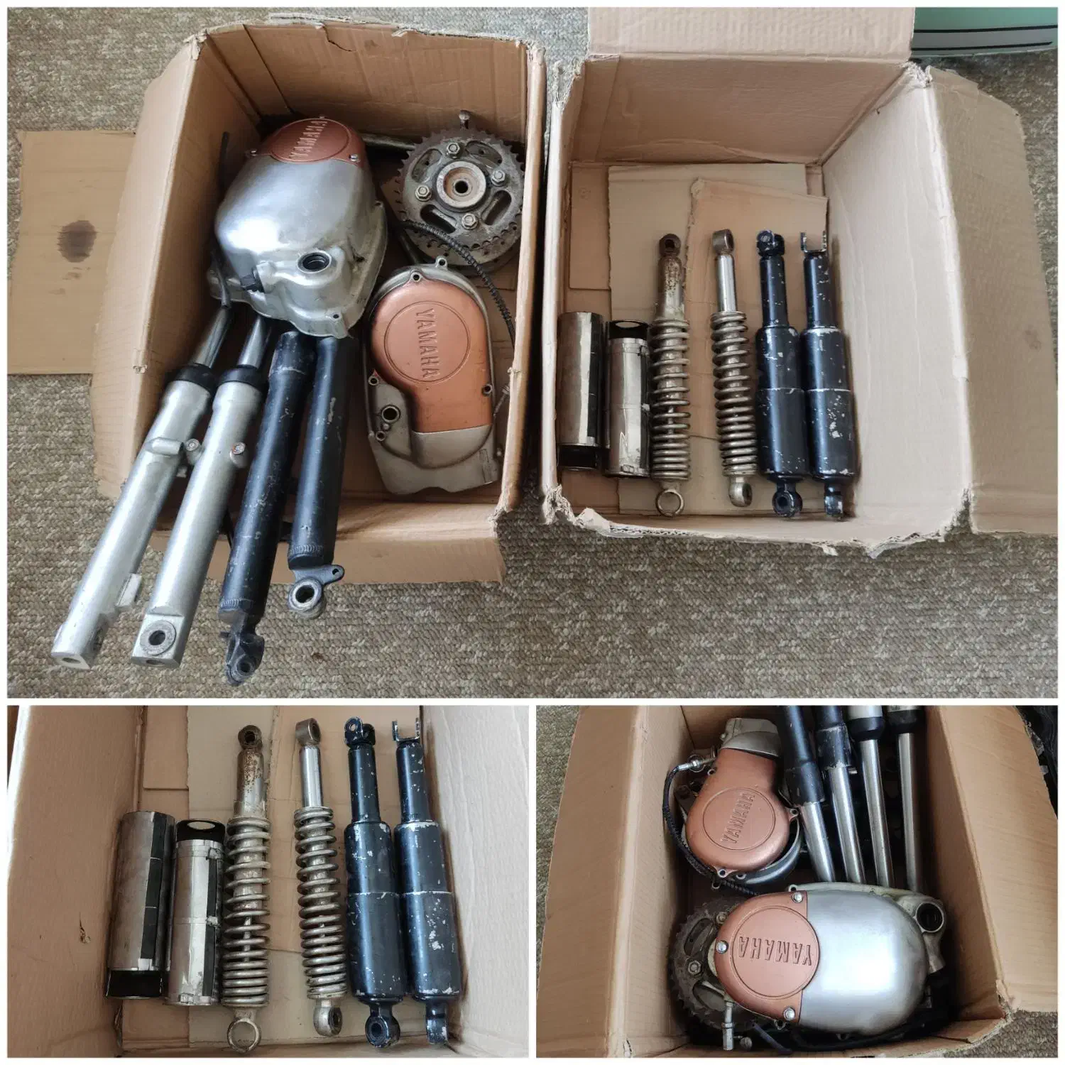 موتورسیکلت یاماها ۱۲۵ سوپر و هوندا ۱۵۰|موتورسیکلت|ایلام, |دیوار