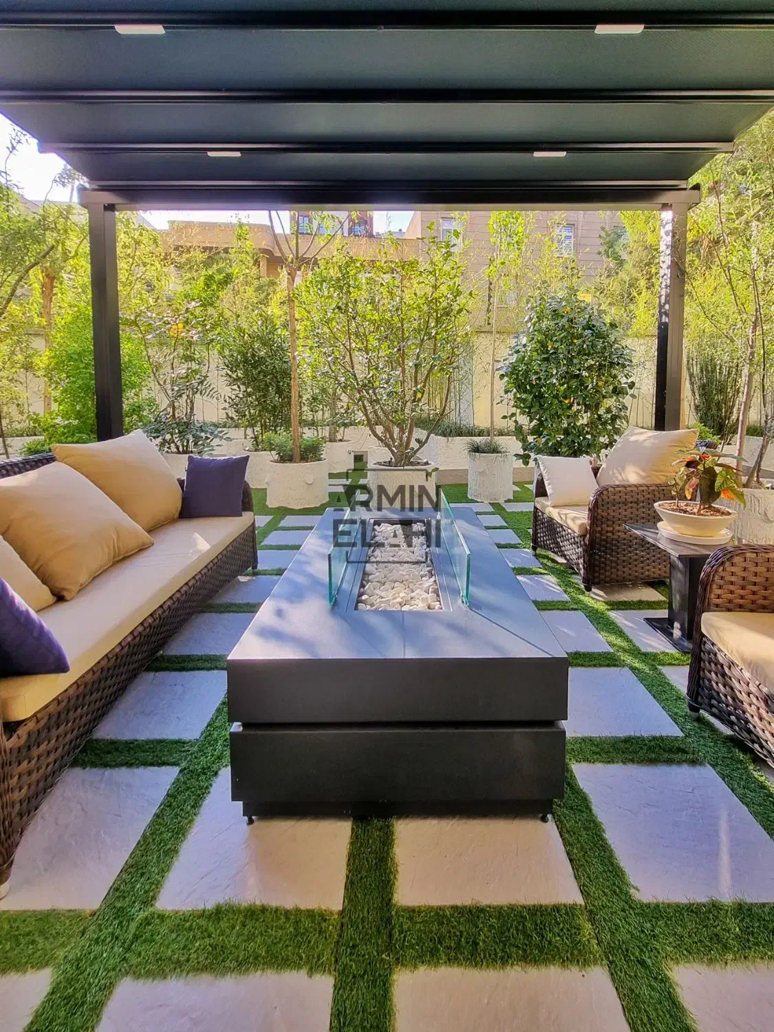 زعفرانیه *۱۵۲متر+۱۱۰متر حیاط مستقل*بدون مشابه|فروش آپارتمان|تهران, زعفرانیه|دیوار