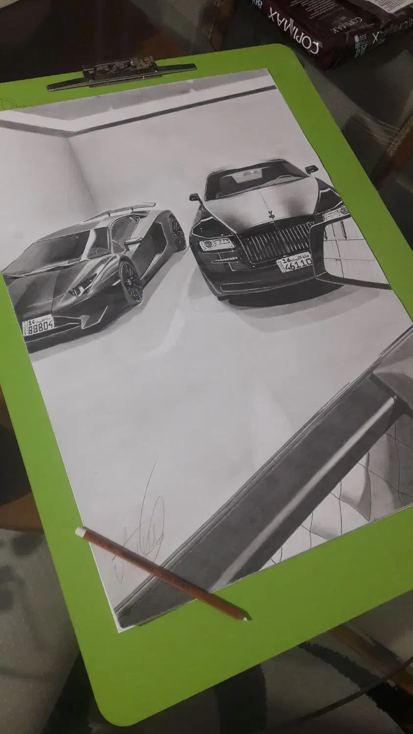 طراحی ماشین|تابلو، نقاشی، عکس|تهران, زرکش|دیوار