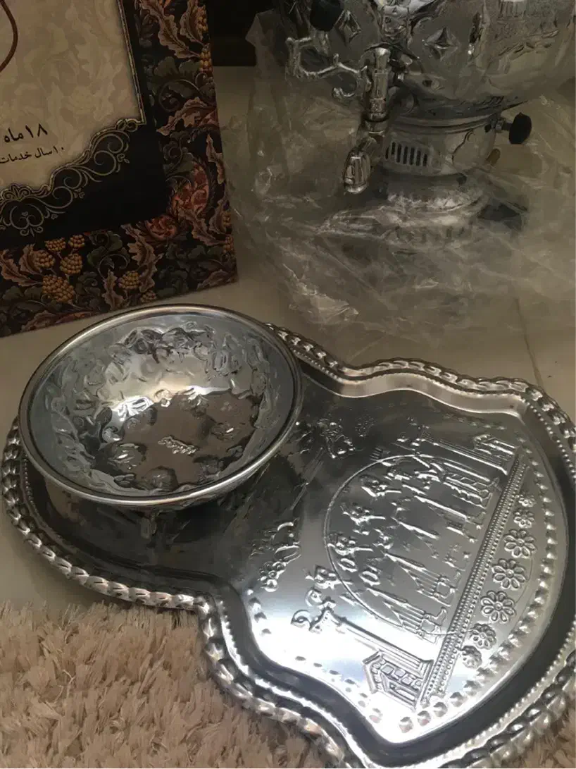 سماور شاهکار نونو|سماور، چایساز، قهوهساز|اصفهان, عسگریه|دیوار