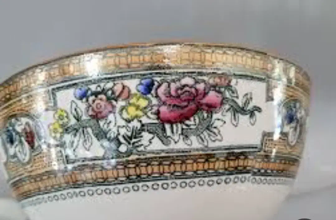 کاسه ترمه 80 سال قدمت روس قدیم عتیقه|کلکسیون اشیاء عتیقه|خمینی‌شهر, |دیوار