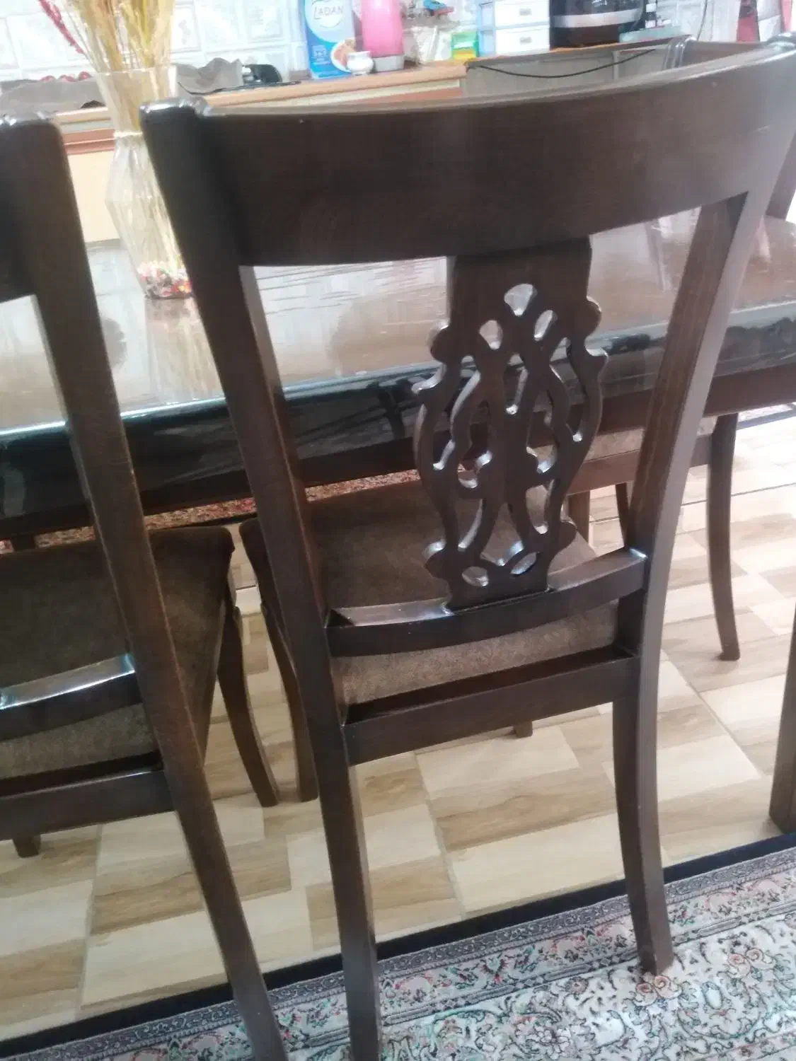 میز نهار خوری 6 نفره|میز و صندلی غذاخوری|قرچک, زیبا شهر|دیوار