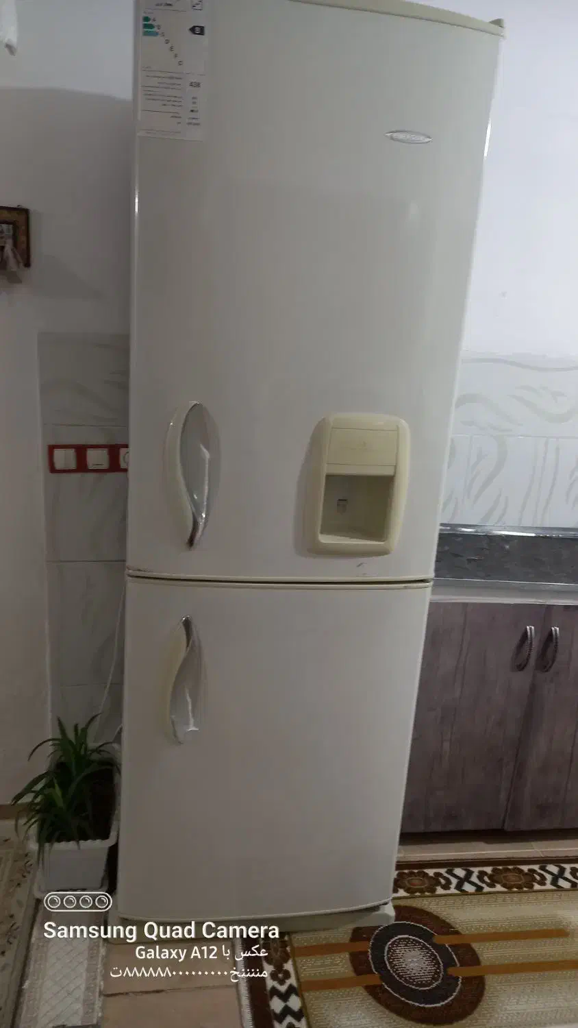 یخچالفریزر|یخچال و فریزر|صحنه, |دیوار