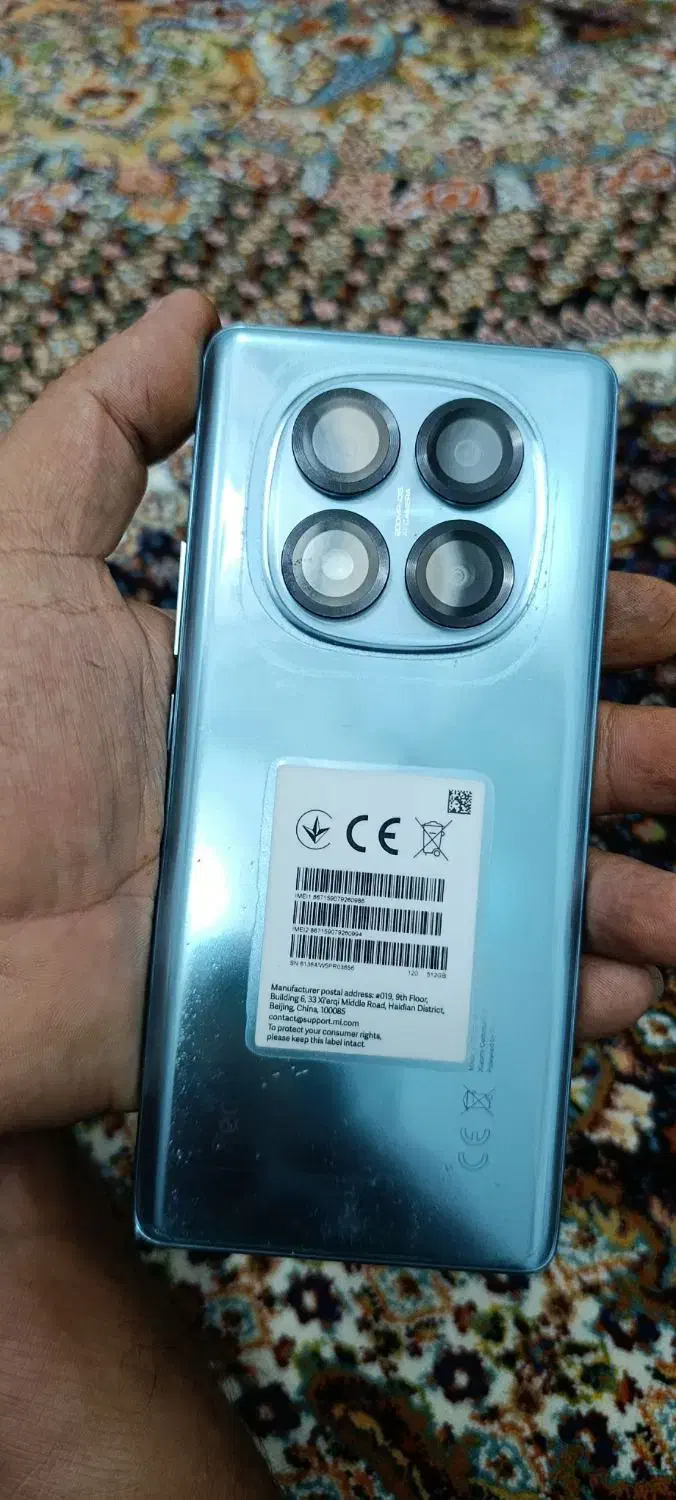 موبایل نوت14پرو 512رم12درحد صفر گارانتی دارد|موبایل|ارومیه, |دیوار