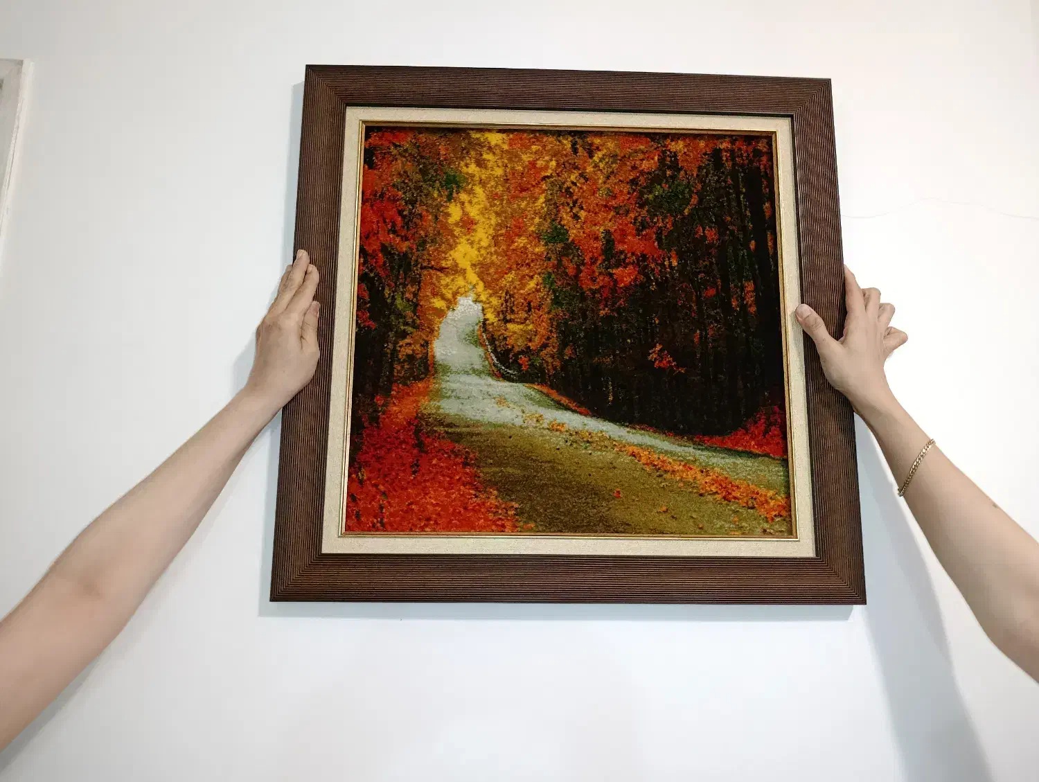 تابلو دست بافت|تابلو فرش|مشهد, ادیب نیشابوری (شهرک غرب)|دیوار