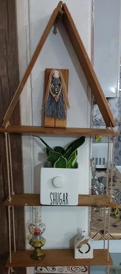 کلبه چوبی|کتابخانه، شلف، قفسه‌های دیواری|رباط‌کریم, رباط‌کریم|دیوار