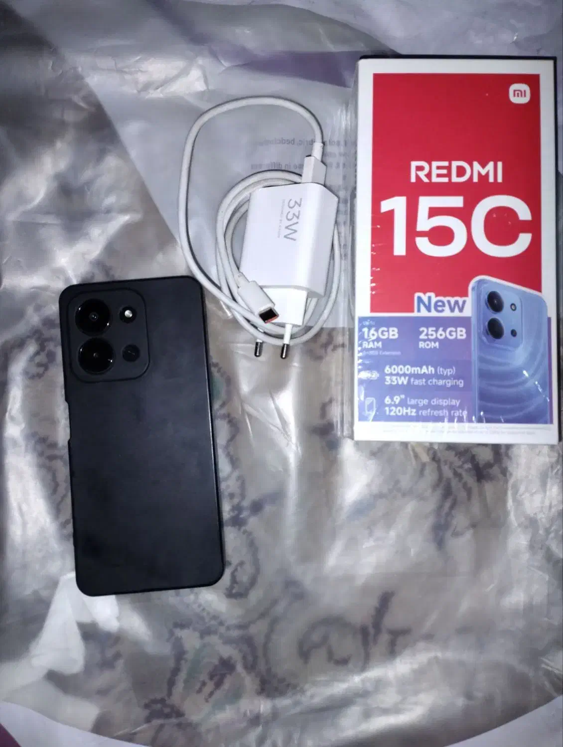 ردمی 15c حافظه 256 رم 8+8|موبایل|مشهد, موعود|دیوار