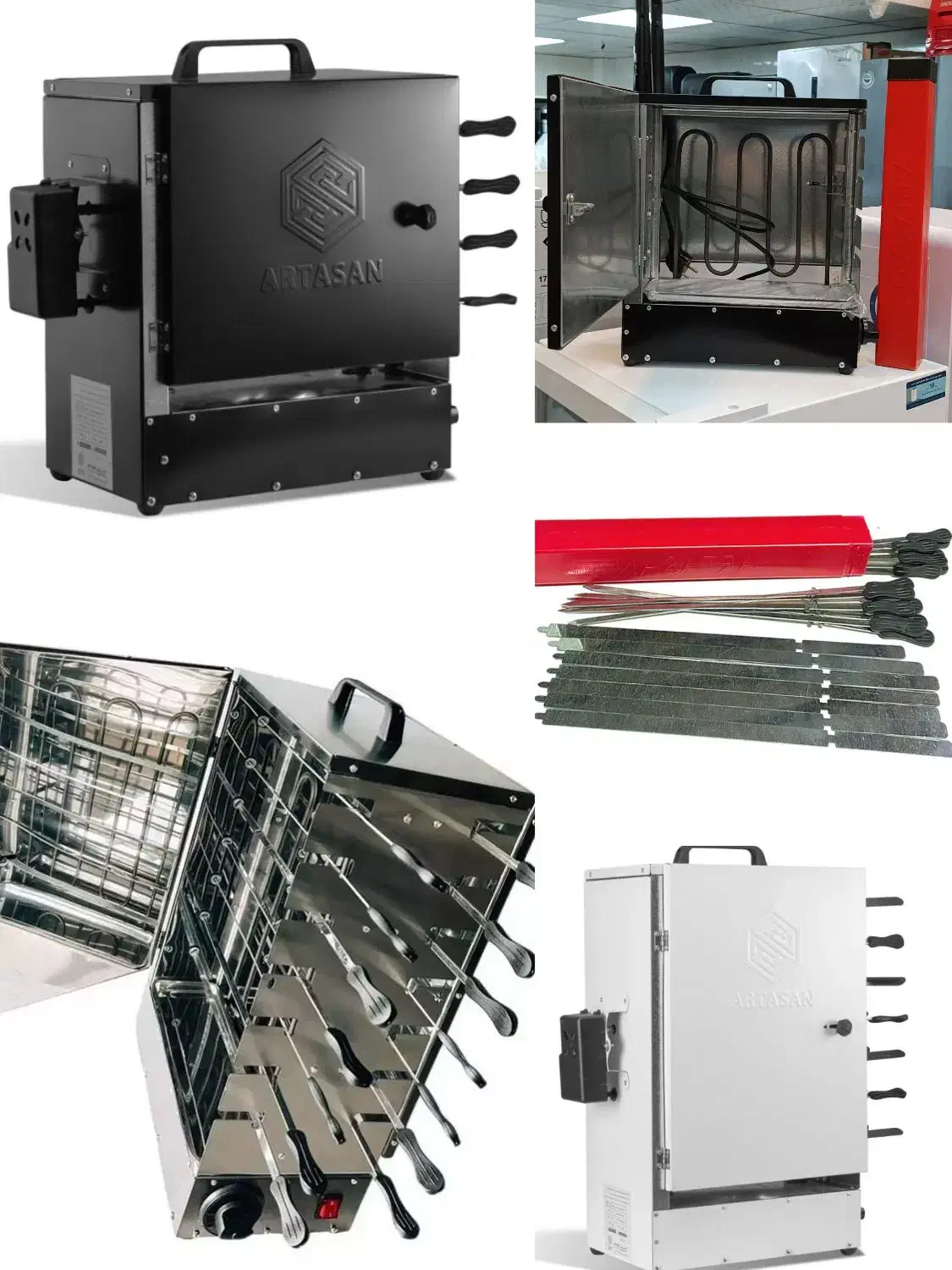 کباب پز برقی/ایستاده/تایمر و موتور دار/سیخ/ارتاسان|اجاق گاز و لوازم برقی پخت‌وپز|رشت, کوی طالقانی|دیوار