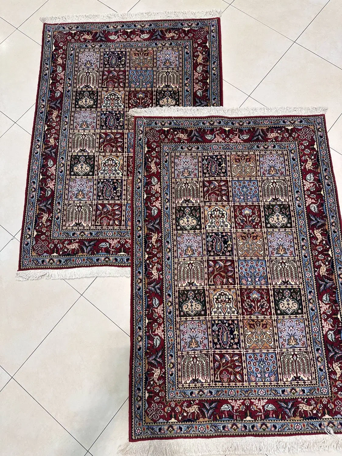 فرش دستباف جفت 1/5متری بیرجند|فرش|مشهد, احمدآباد|دیوار