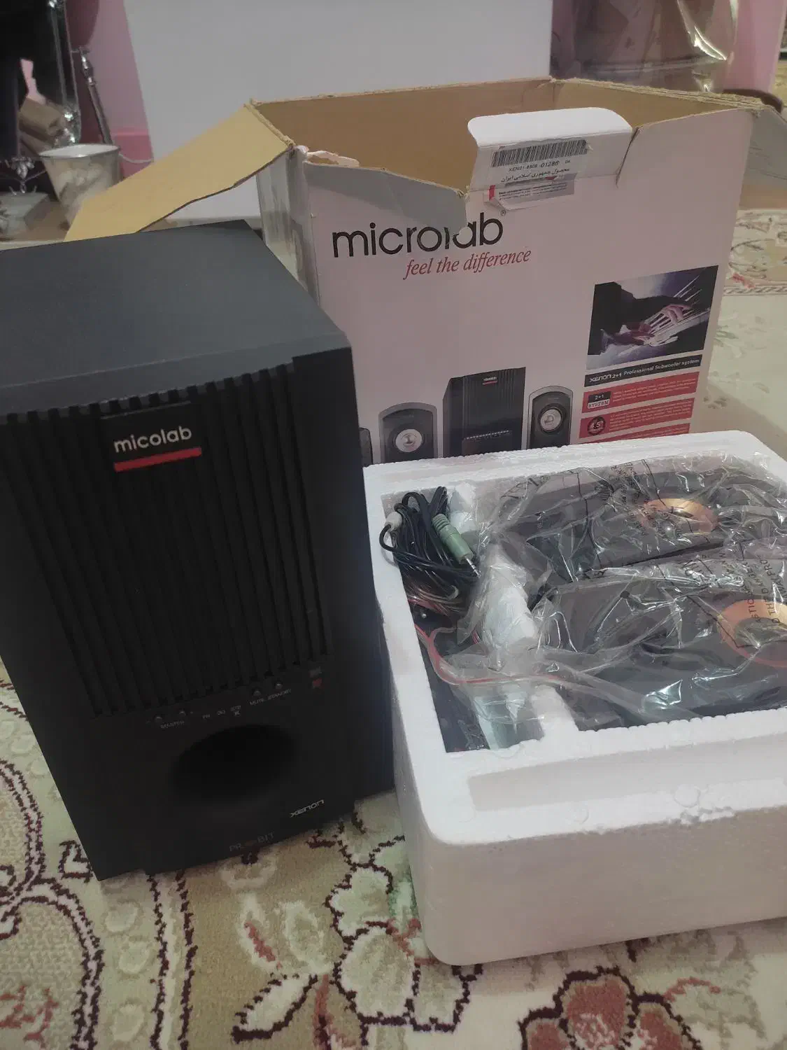 اسپیکر microlab|سیستم صوتی خانگی|قوچان, |دیوار