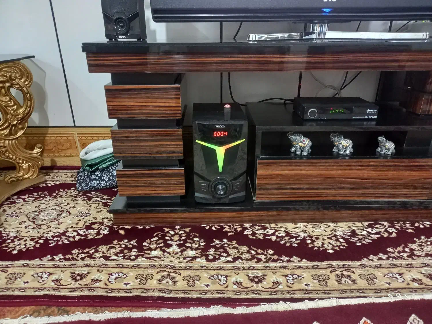 یک دستگاه اسپیکر سالم سالم باضمانت|سیستم صوتی خانگی|دورود, |دیوار