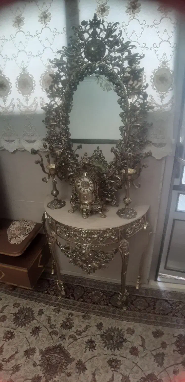 ست آینه و شمعدان|صنایع دستی و سایر لوازم تزئینی|شهریار, شهرک امیریه|دیوار