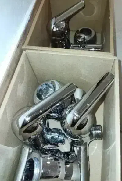 ۴ عدد شیر آب در حد نو|لوازم سرویس بهداشتی|گرگان, |دیوار