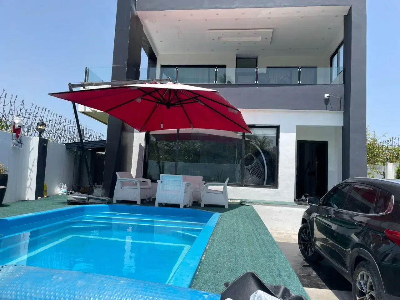 اجاره ویلا استخردار نوساز لوکس مدرن|اجارهٔ کوتاهمدت ویلا و باغ|چمستان, |دیوار