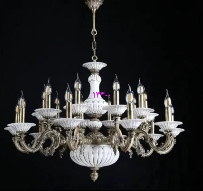 لوستر طلا|لوستر و چراغ آویز|خرم‌آباد, |دیوار