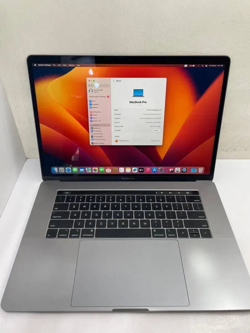 مک بوک پرو 2019 i7|رایانه همراه|تهران, بهداشت|دیوار