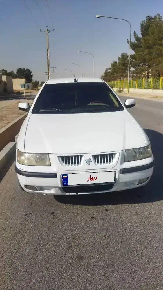 سمندLX مدل 91 سفید رنگ‌|خودرو سواری و وانت|شاهین‌شهر, شیخ بهایی|دیوار