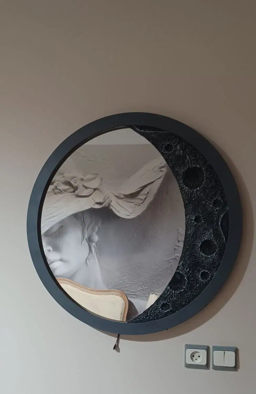 آینه ماه اندازه ۸۰در۸۰ نو|آینه|سبزوار, پاسداران|دیوار