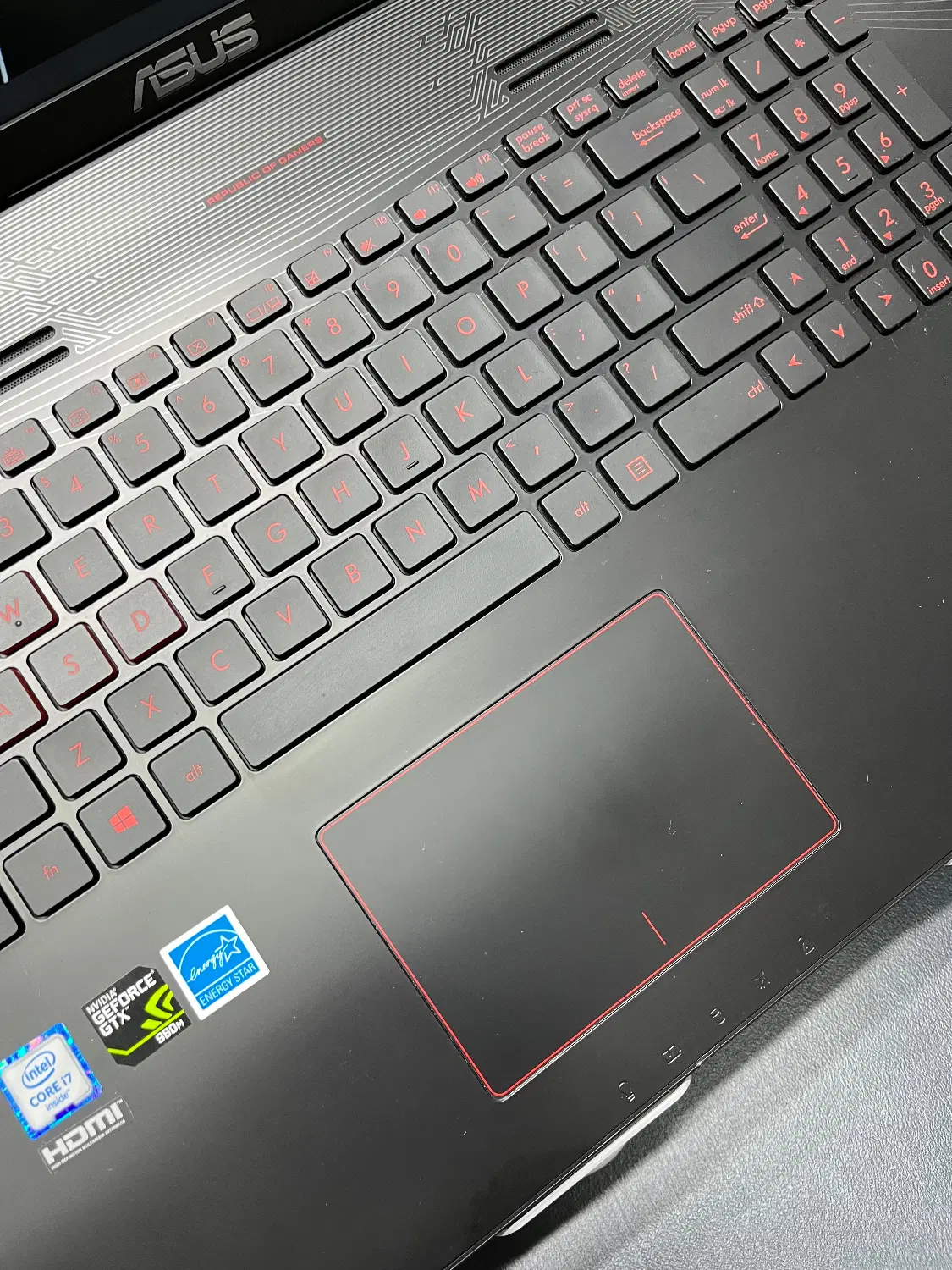 ASUS ROG GAMING|رایانه همراه|اهواز, نادری|دیوار