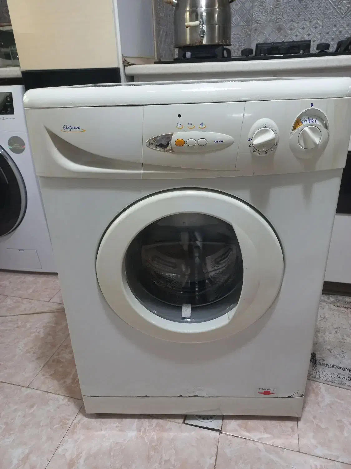 ماشین لباسشویی آبسال|ماشین لباسشویی و خشک‌کن لباس|رشت, رشتیان|دیوار