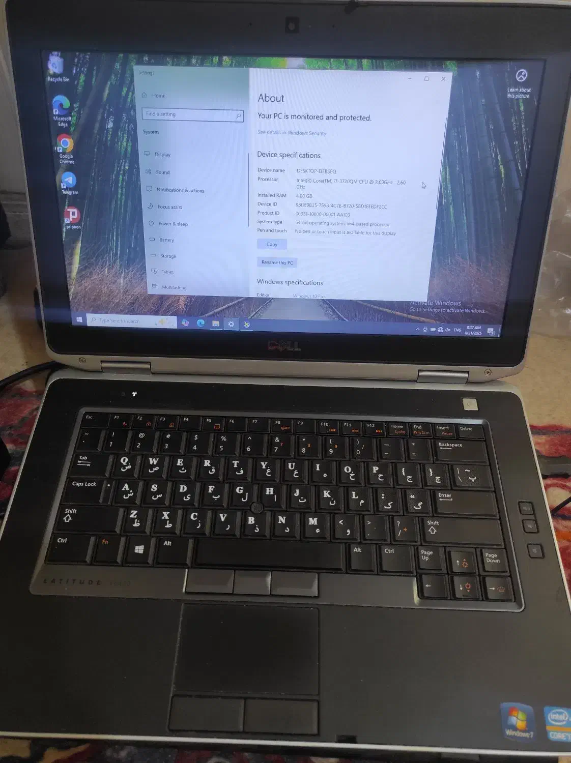 لپ‌تاپ دل e6330 i7|رایانه همراه|قزوین, |دیوار