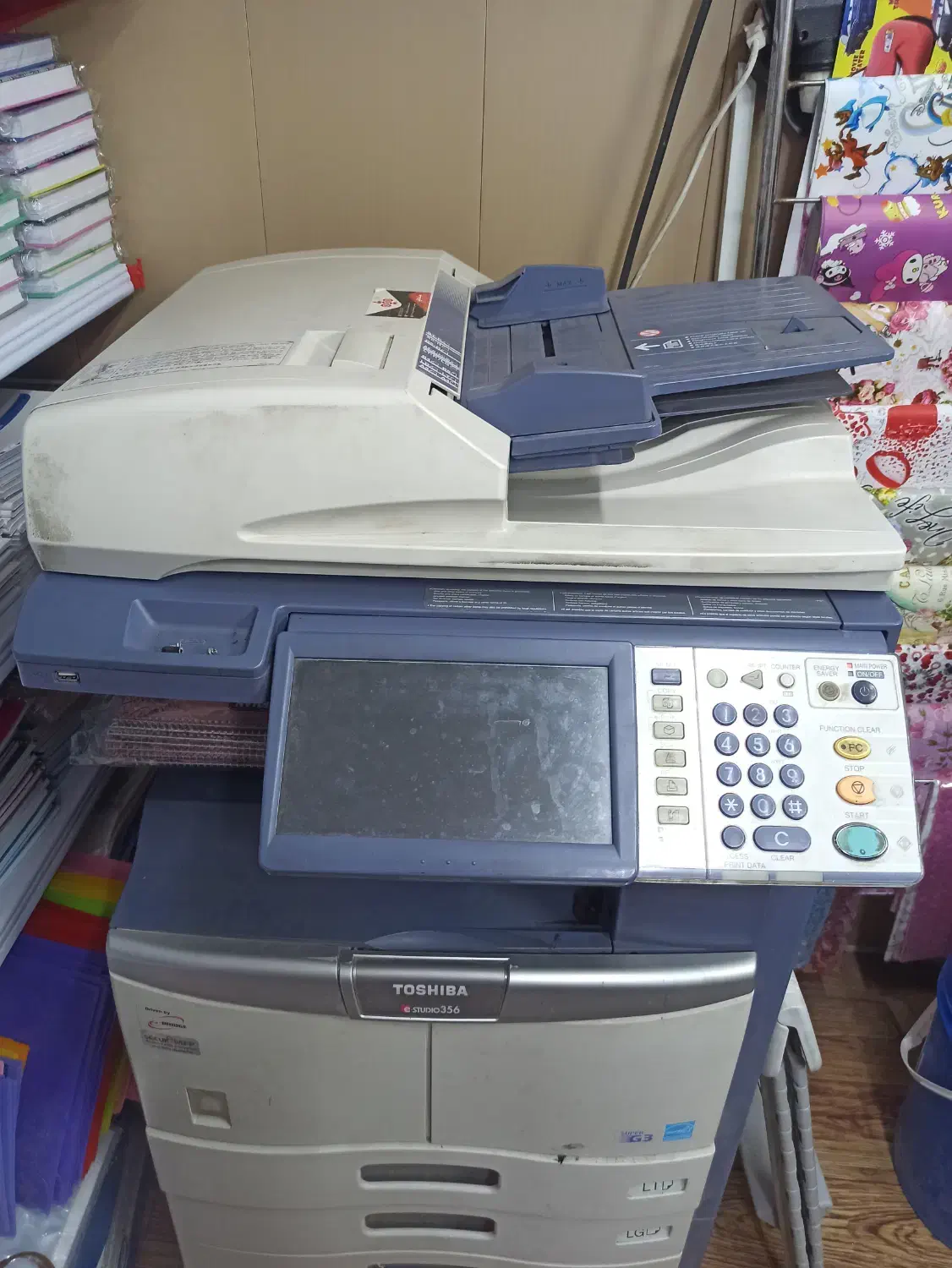 فتوکپی توشیبا 356|پرینتر، اسکنر، کپی، فکس|قم, پردیسان|دیوار