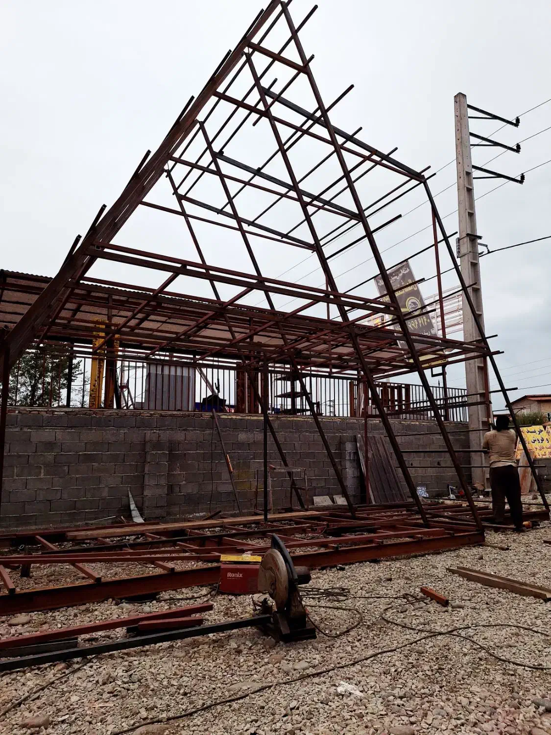 جوشکاری ، کلبه|خدمات پیشه و مهارت|تنکابن, |دیوار