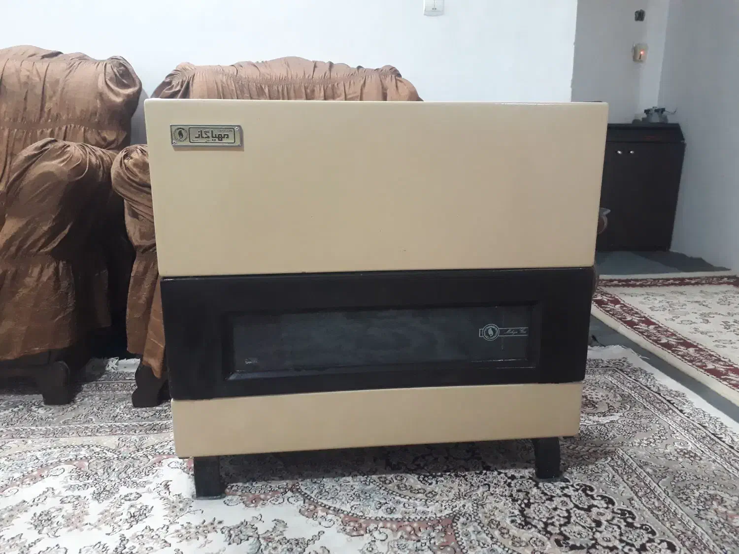 بخاری مهیاگاز سالم و تمیز ومرتب|بخاری، هیتر، شومینه|شیروان (خراسان), |دیوار