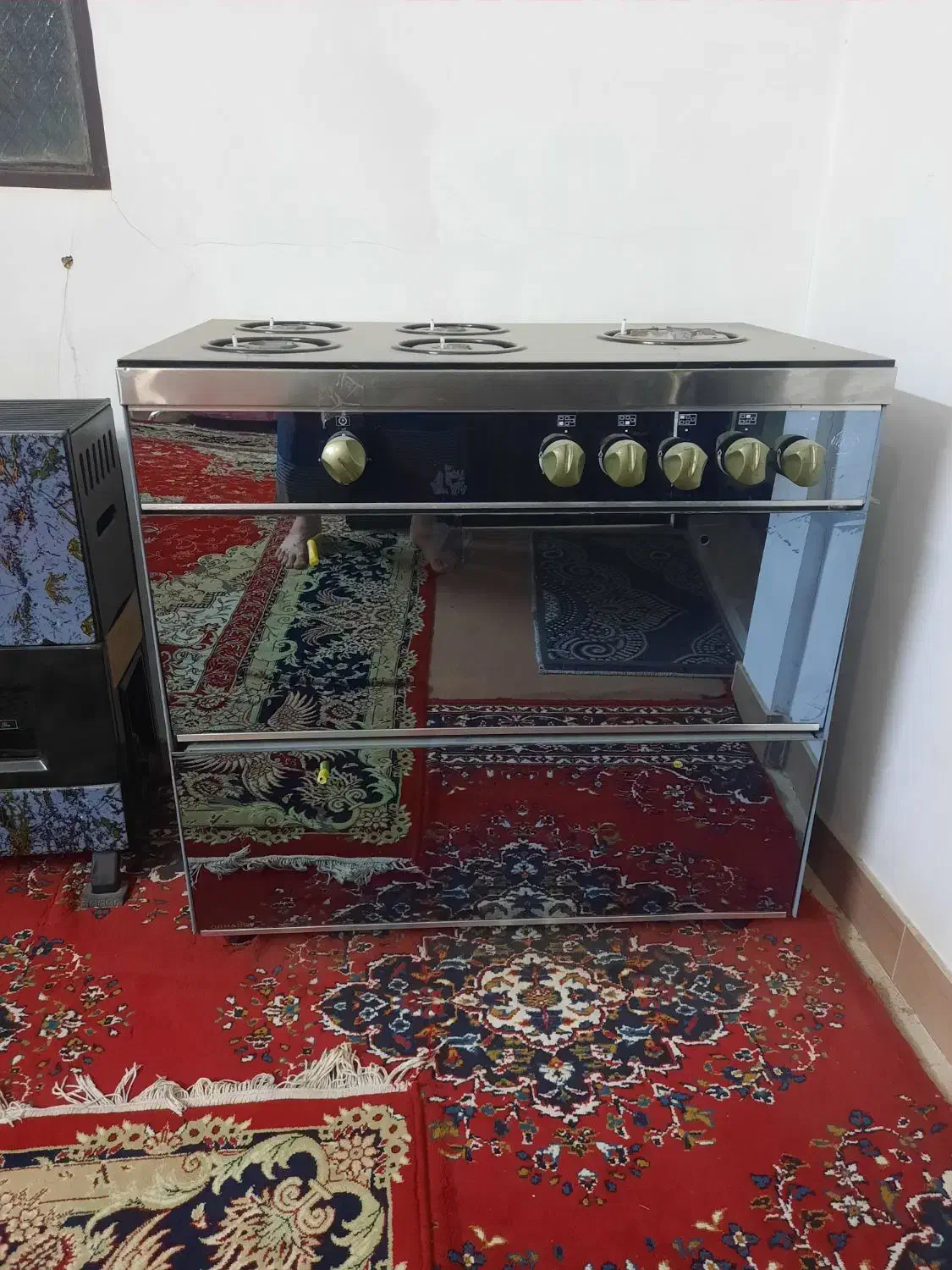 گاز آشپرخانه ۵شعله در حد|اجاق گاز و لوازم برقی پخت‌وپز|قرچک, مهدیه|دیوار