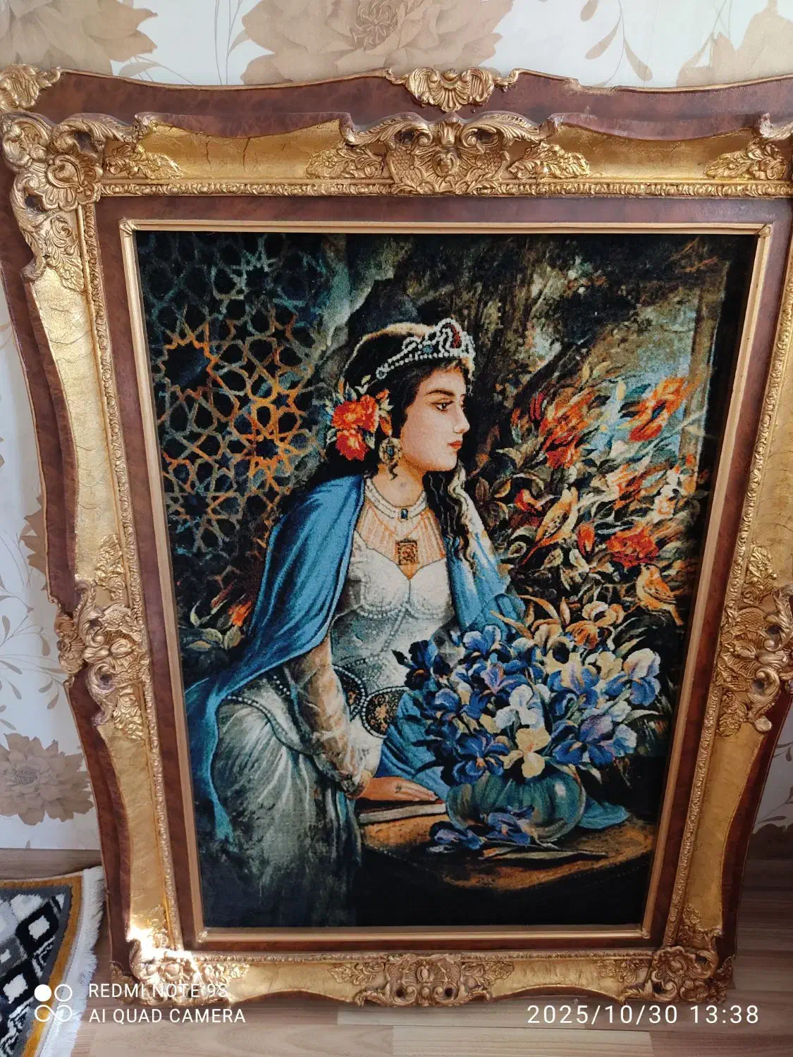 تابلو فرش دست بافت زیبا درجه یک|تابلو فرش|تهران, اختیاریه|دیوار