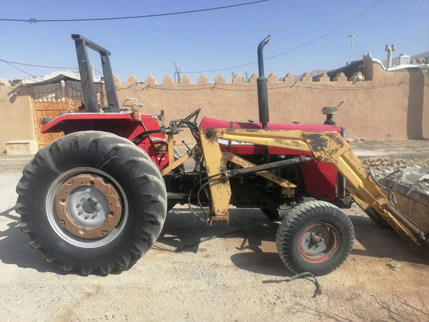 یک دستگاه تراکتور بیلی285 تازه تعمیر چهار جک|خودرو سنگین|شهرضا, |دیوار