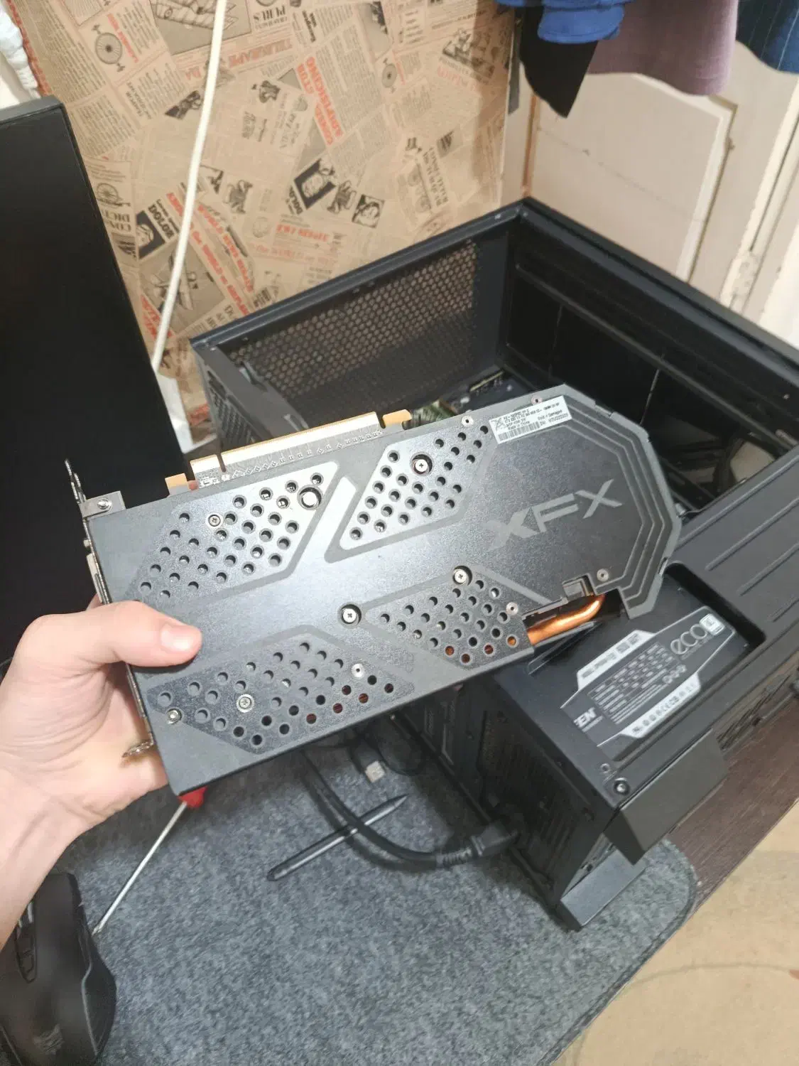 کارت گرافیک rx 580 8g|قطعات و لوازم جانبی رایانه|لاهیجان, پردسر|دیوار