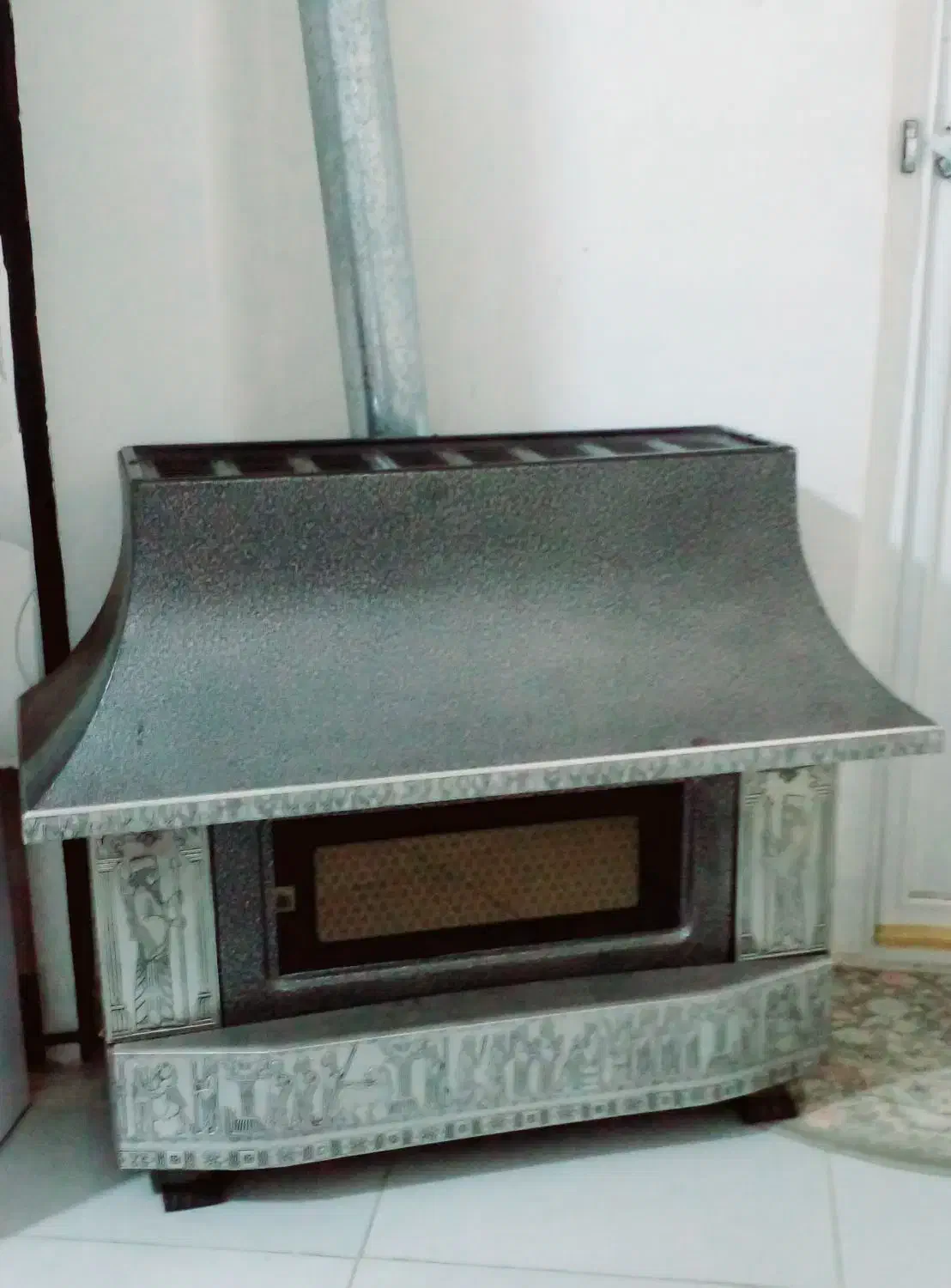 بخاری گازی شومینه|بخاری، هیتر، شومینه|رشت, یخسازی|دیوار