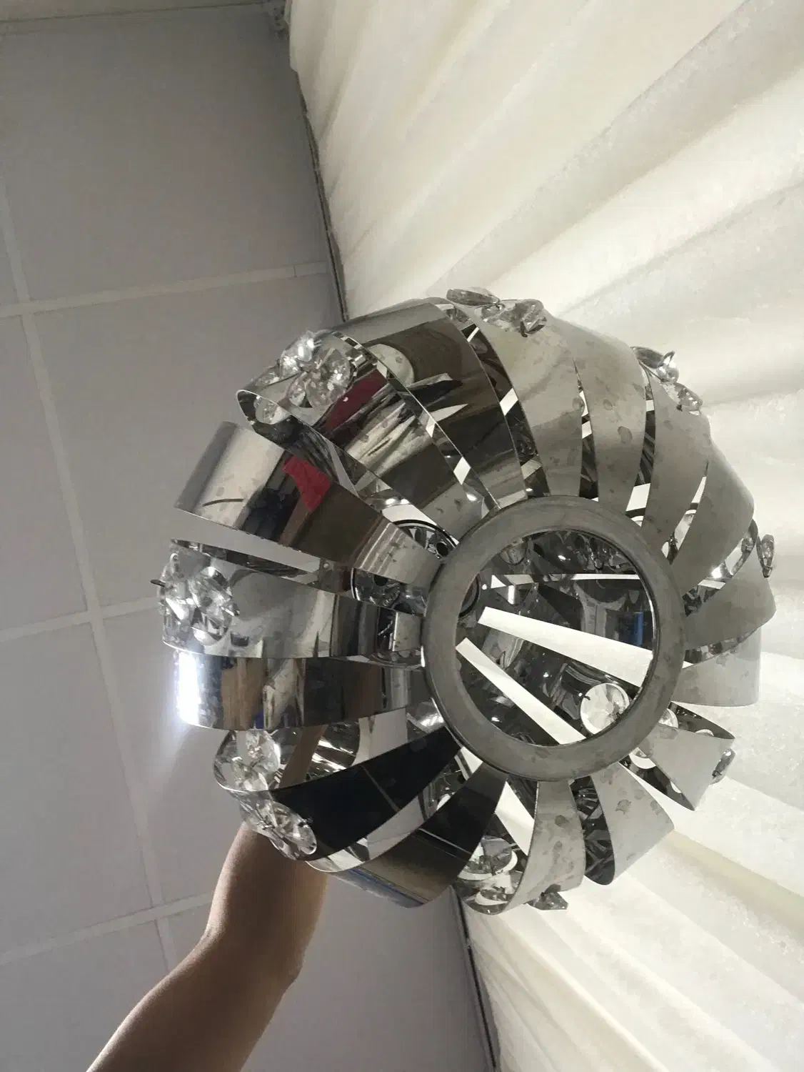 لوستر|لوستر و چراغ آویز|زنجان, |دیوار