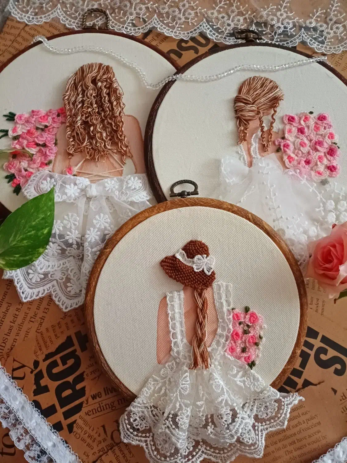 تابلو گلدوزی|تابلو، نقاشی، عکس|قم, پردیسان|دیوار