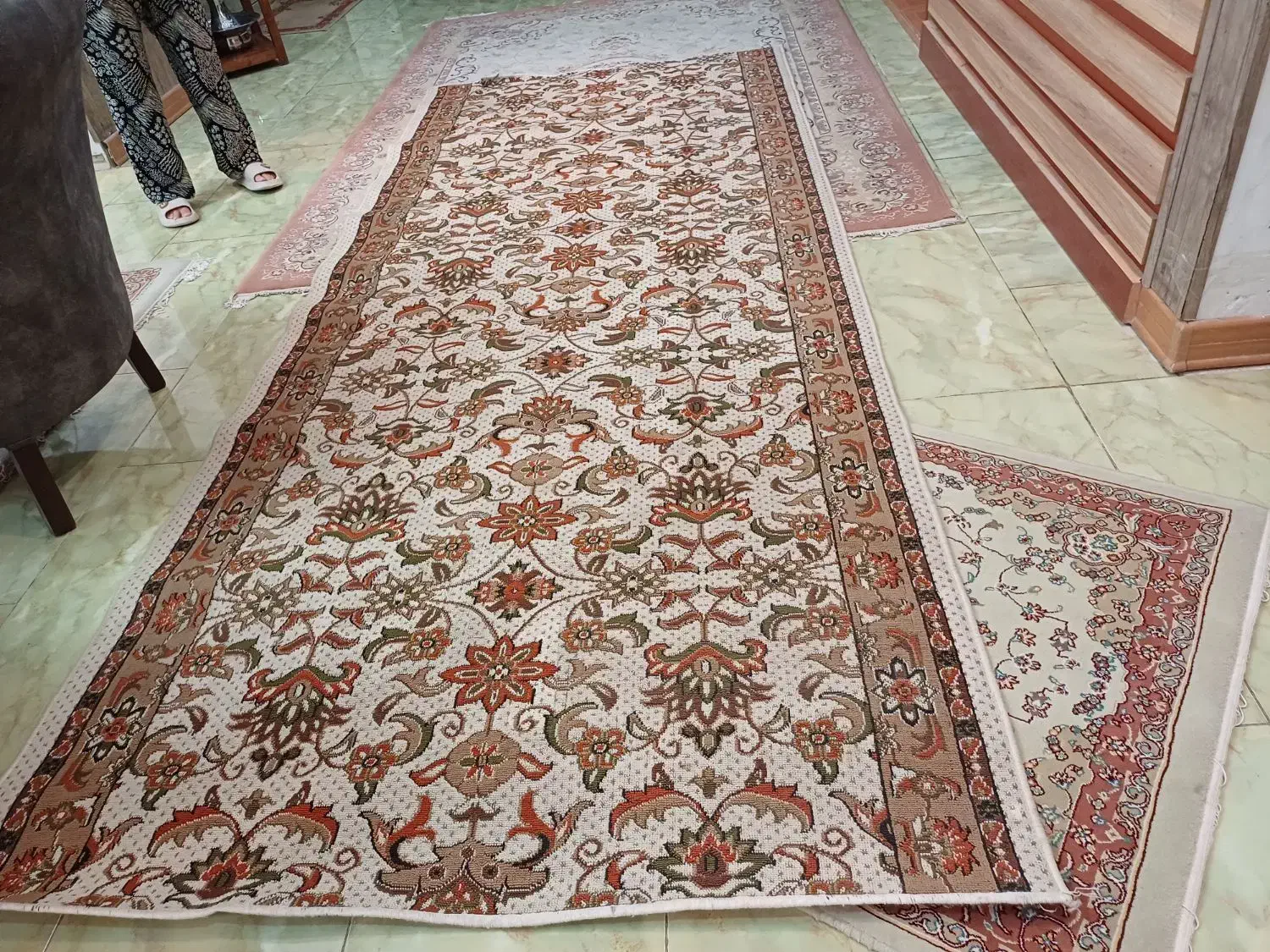 گلیم ماشینی ۱/۵در ۳/۵|فرش|گلبهار, شهر جدید گلبهار|دیوار