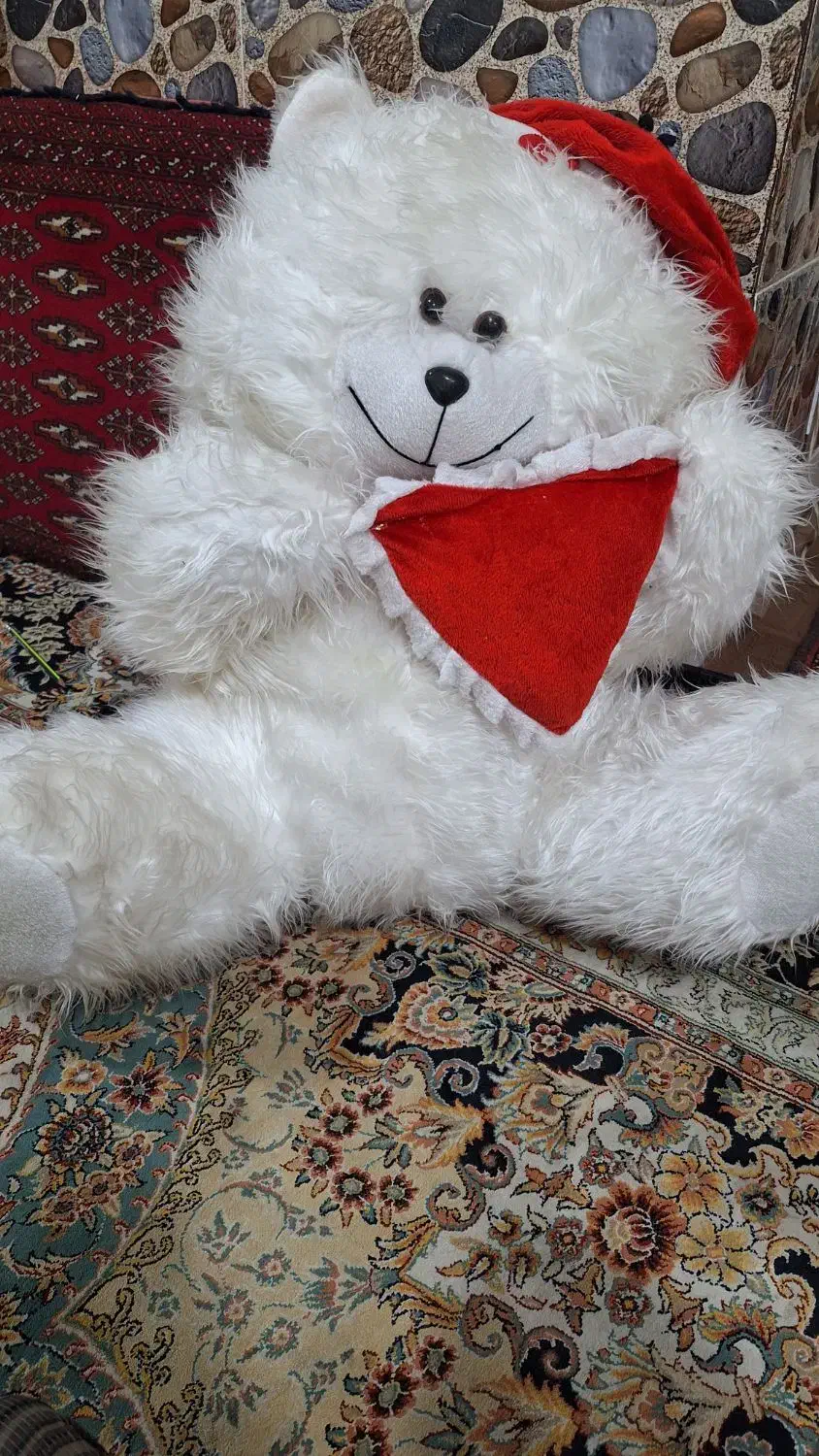 خرس عروسک سیسمونی|اسباببازی بچه|مشهد, گاز|دیوار