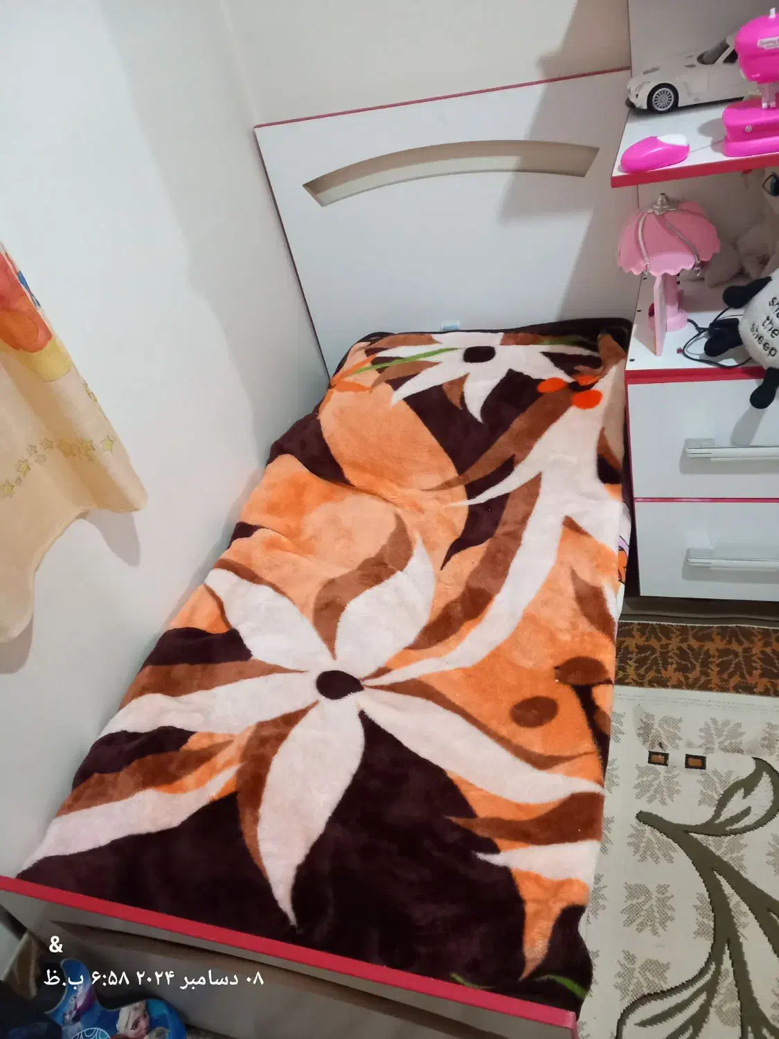 تخت ام دی اف کاملا نو بچگانه|تخت و صندلی بچه|بیجار, |دیوار