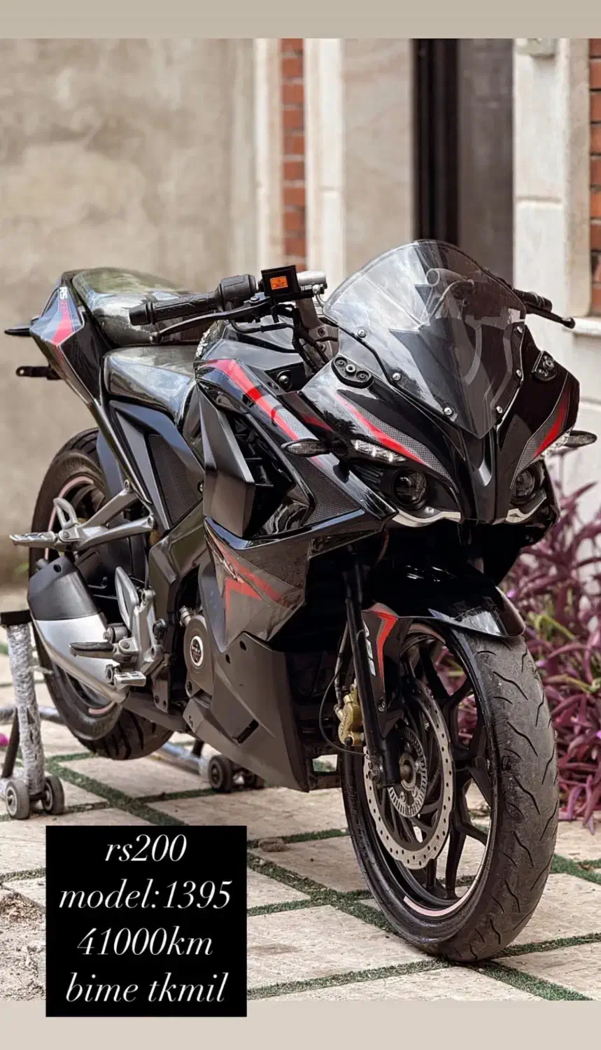 Rs200 ار اس ۲۰۰|موتورسیکلت|بندر انزلی, استادیوم|دیوار