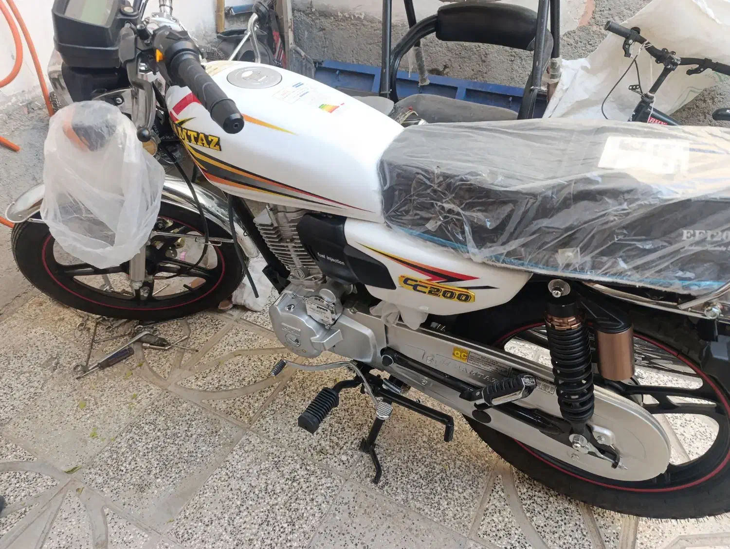 موتور هندا ممتاز صفر خشک|موتورسیکلت|جغتای, |دیوار